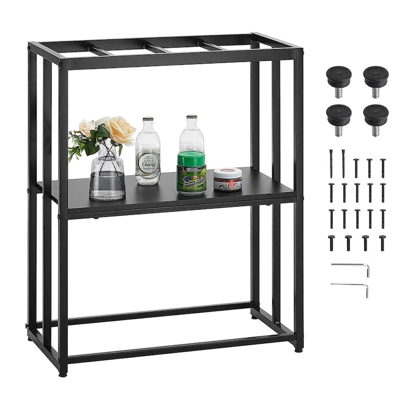 Supporto per acquario Supporto per terrario con spazio di archiviazione, armadietto e kit di ferramenta
