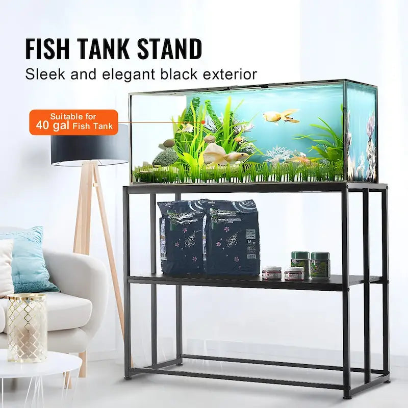 Supporto per acquario Supporto per terrario con spazio di archiviazione, armadietto e kit di ferramenta