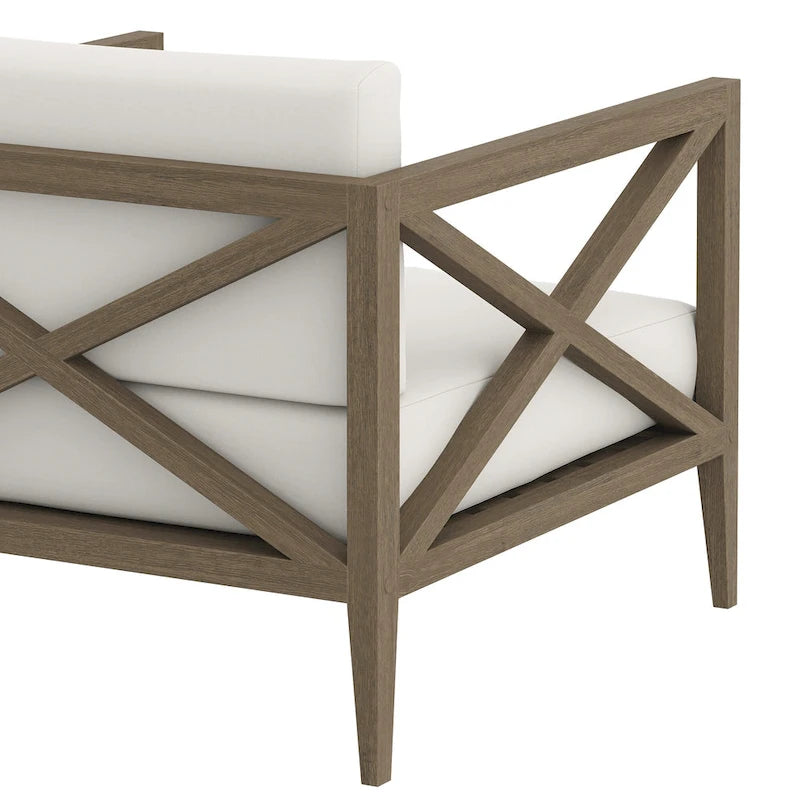 Poltrona da esterni in teak Northlake