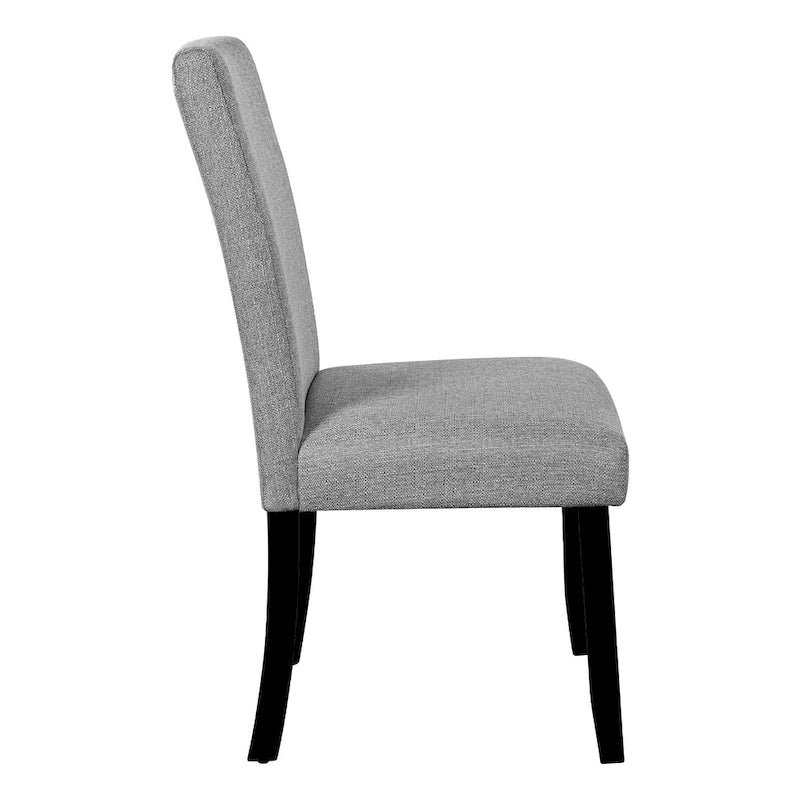 Set da Tavolo e Sedie da Cucina da 5 Pezzi, Set da Pranzo Rotondo per 4 Persone, 4 Sedie Imbottite con Gambe in Legno di Gomma