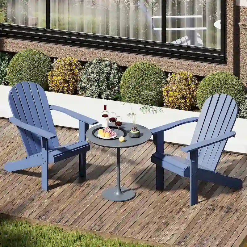 Sedia Costway Adirondack da patio con seduta inclinata, schienale alto e larga – Vedi dettagli