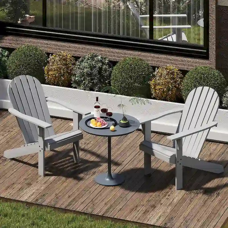 Sedia Costway Adirondack da patio con seduta inclinata, schienale alto e larga – Vedi dettagli