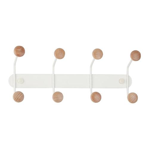 1 Pcs Coat Rack Wall Mount, Metal Wood Coat Hook, Hat Rack, Wall Hooks
