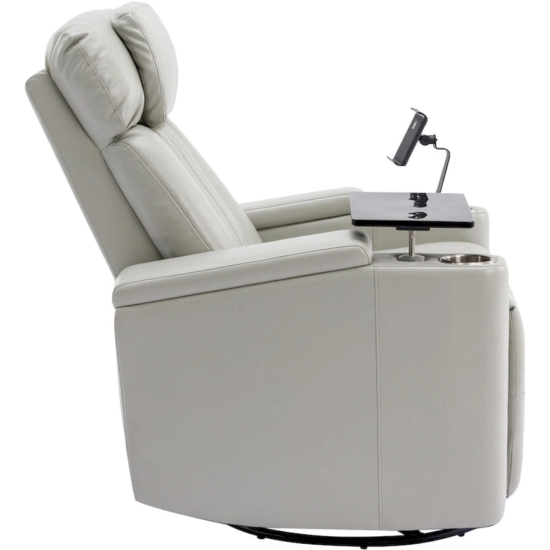 Poltrona reclinabile girevole a 270° multifunzione per home theater