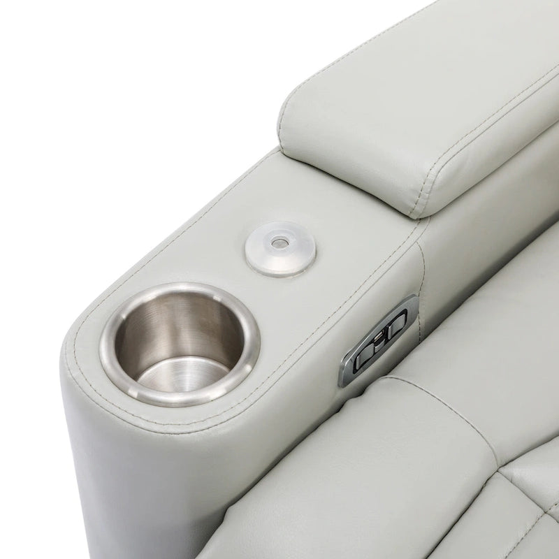 Poltrona reclinabile girevole a 270° multifunzione per home theater