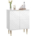Credenza Contenitore Moderna con 2 Ante, Credenza a Buffet per Cucina