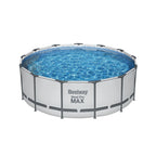 Piscina Fuori Terra Rotonda Bestway Steel Pro MAX con Pompa e Copertura