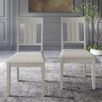 Set da pranzo classico in legno a 7 pezzi CraftPorch