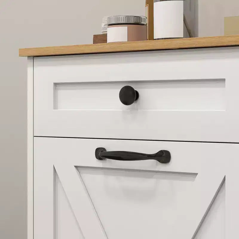 HOMCOM Mobile Contenitore da Bagno Salvaspazio con Cesti per la Biancheria Inclinabili, 2 Cesti Rimovibili e 2 Cassetti