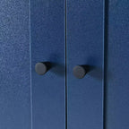 Dispensa da cucina indipendente 77H, armadio contenitore in stile rustico con ripiani regolabili, ripiani sulla porta, cassetti e portabottiglie - ModernLuxe
