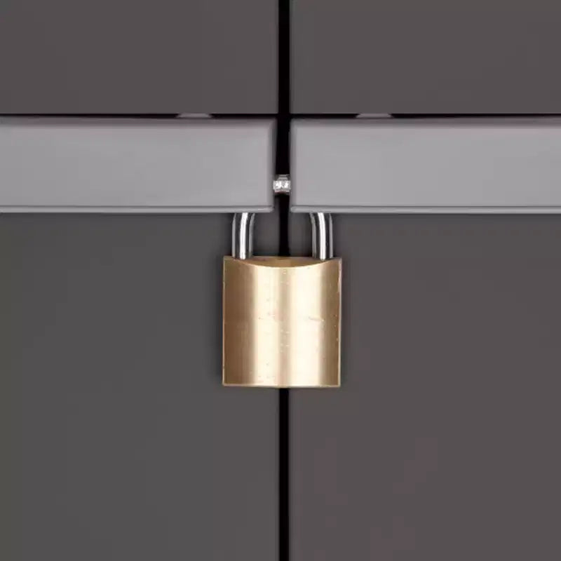 Sterilite Set da 2 organizer a 4 ripiani regolabili per garage, grigio