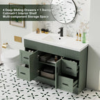 Mobile bagno 30/36/48 Wavy Line con lavabo e rubinetto