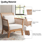 Poltrona accent Rattan Tatum