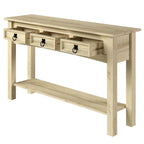 Consolle in Legno con 3 Cassetti Corona | Furniture Dash - N/A