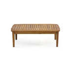 Salotto da esterno a 4 posti in legno di acacia Willowbrook di Christopher Knight Home