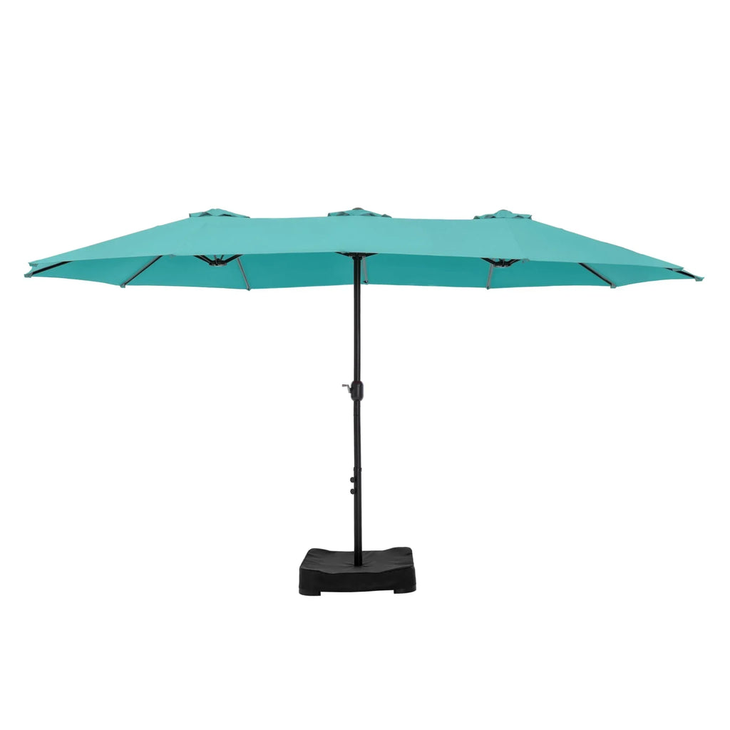 MAISON ARTS Ombrellone Doppio da 4,5 m, Extra Large, per Patio, con Base Inclusa
