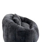 GDFStudio - Divano Pigro a 2 Posti Laurel Chenille con Schiuma ad Alta Densità e Comfort Extra Large