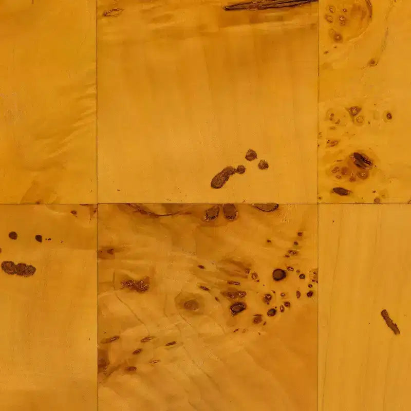 Credenza in vero legno di radica Netra, noce chiaro