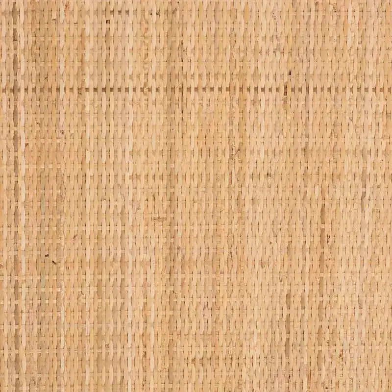 Mobile Contenitore Yanka in Rattan Naturale: Fatto a mano, 2 ripiani, Design bohémien