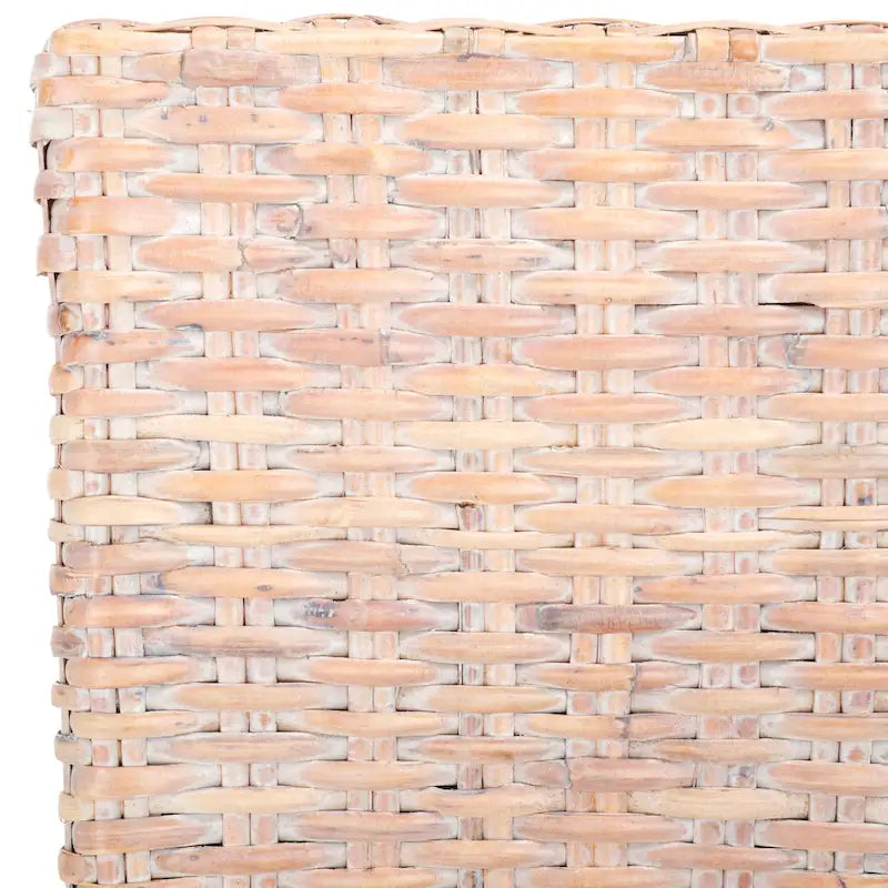 Set di 2 sedie da pranzo in vimini naturale 48L x 56P x 104A cm, stile Boho Coastal