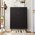 CLIHOME Scarpiera da Ingresso con 24 Paia, Organizzatore per Scarpe con Cassetti a Ribalta, Scaffale Armadio Porta Scarpe