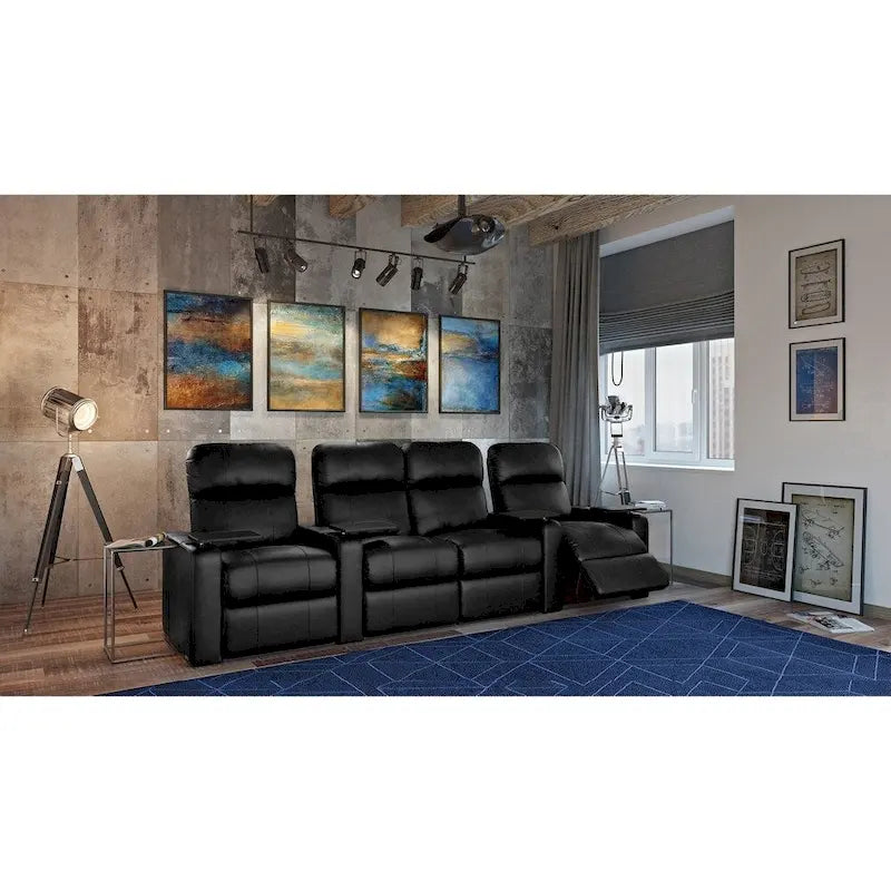 Set Poltrone Home Theater Octane Turbo XL700 Power in Pelle (Fila da 4)