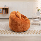 GDFStudio - Divano Pigro a 2 Posti Laurel Chenille con Schiuma ad Alta Densità e Comfort Extra Large