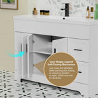 Mobile bagno 30/36/48 Wavy Line con lavabo e rubinetto