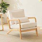 Poltrona imbottita Mid-Century Modern