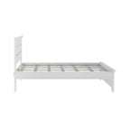 Telaio letto matrimoniale Plank+Beam Farmhouse con testiera, letto a piattaforma in legno massello