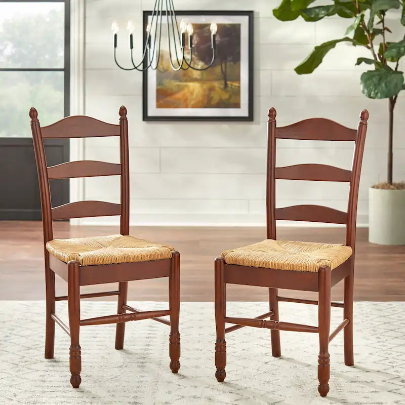 Chaise de salle à manger Jessie Ladder de Simple Living (lot de 2)