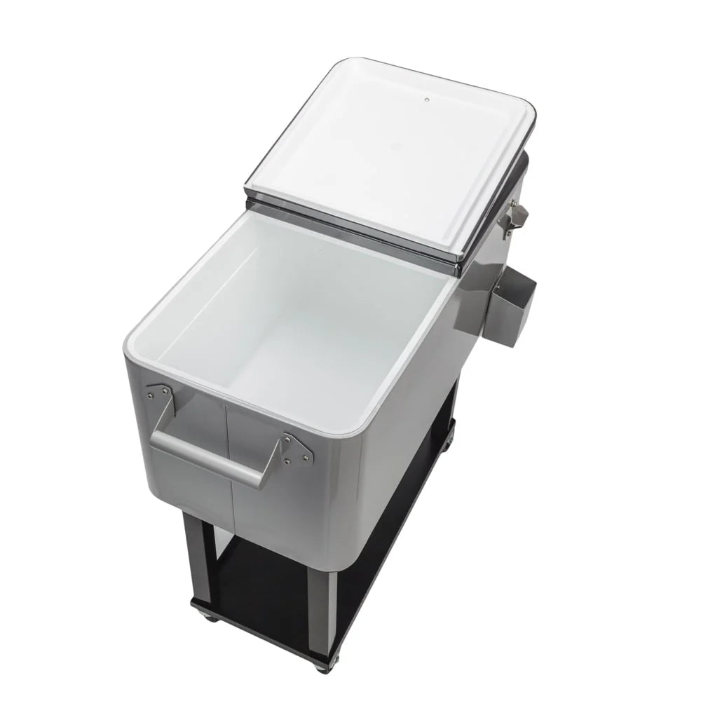 Frigorifero spray in ferro da 80QT con ripiano