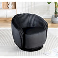 Poltroncina girevole Milvo Small in velluto