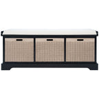 SAFAVIEH Fiorello Panca Contenitore a 3 Cassetti con Cuscino - 47,3 L x 15 P x 19 A - 47Lx15Px19A