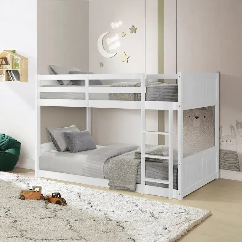Delphia Letto a castello singolo su singolo a basso profilo