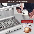 Macchina da caffè espresso, con macinacaffè, serbatoio dell'acqua da 2,8 L
