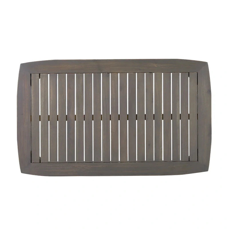 Salotto da esterno a 4 posti in legno di acacia Willowbrook di Christopher Knight Home