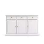 Tvilum, Credenza con 3 Ante e 3 Cassetti, Bianco