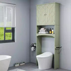 Armadietto salvaspazio da bagno sopra il WC