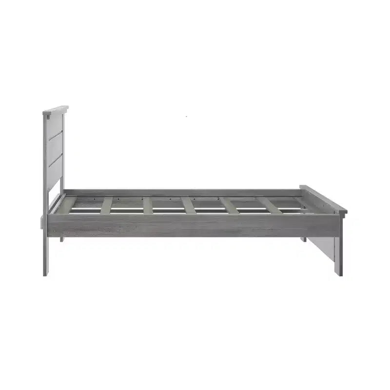 Telaio letto matrimoniale Plank+Beam Farmhouse con testiera, letto a piattaforma in legno massello