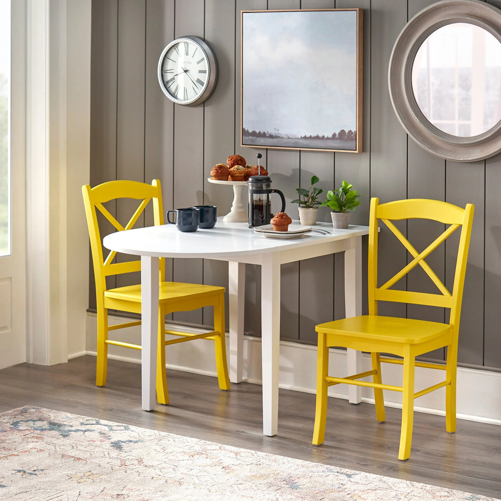 Sedie da pranzo per cottage di campagna Simple Living (set da 2)