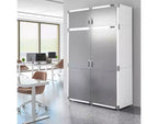 Set di armadietti extra larghi Seville Classics UltraHD 2 pezzi, 60 x 24
