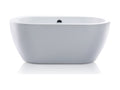 Vasca da bagno freestanding - 178L - 149x75x58cm - Bianca - Acrilico - Doucezen