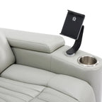 Poltrona reclinabile girevole a 270° multifunzione per home theater