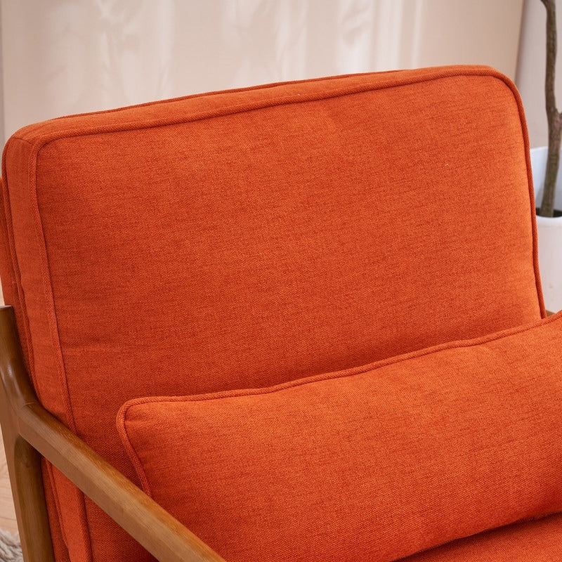 Poltrona imbottita Mid-Century Modern