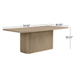 Christopher Knight Home Yodsak Set da Pranzo Moderno a 7 Pezzi in Legno e Metallo con Sedie Girevoli a 180