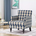 Poltrona Club Contemporanea Christopher Knight Home Harrison in Tessuto con Borchie