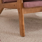 Poltrona imbottita Mid-Century Modern