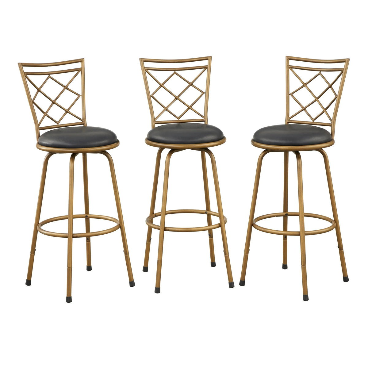 Sgabelli girevoli regolabili in altezza Simple Living Alyssa (set da 3)