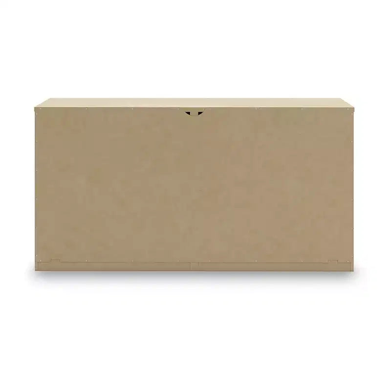Cassettiera moderna Onita a 6 cassetti di Signature Design by Ashley, cassettiera in legno marrone naturale con design senza maniglie